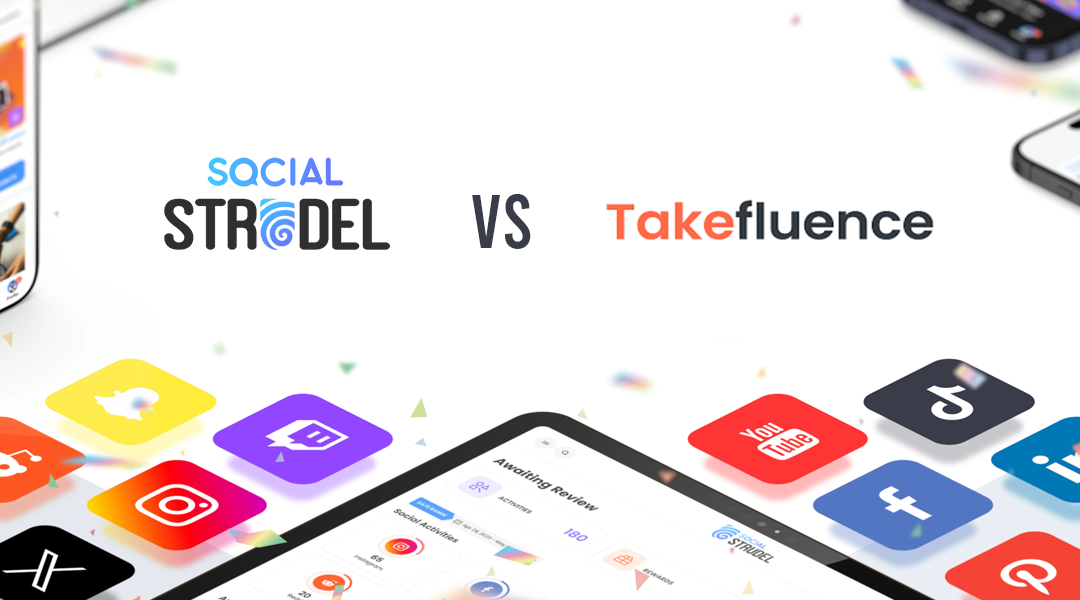 social strudel vs takefluence