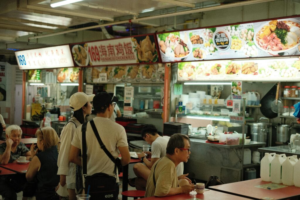 Food Halls Turning Stall